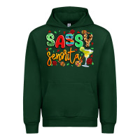 Forest Green sassy senorita Urban Hoodie - LillyAllenDesigns