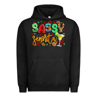 Pigment Black sassy senorita Urban Hoodie - LillyAllenDesigns