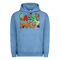 Pigment Pebble Blue sassy senorita Urban Hoodie - LillyAllenDesigns