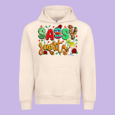 Sassy Senorita Urban Hoodie Designed By Lillyallendesigns
