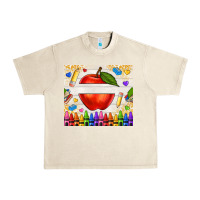 Sandshell custom teacher name apple Urban Heavy Tee - NancyCooperArtShop