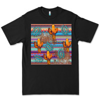Black cactus gemstone seamless Premium Tee - AdoDesignShop