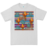 Dove Grey cactus gemstone seamless Premium Tee - AdoDesignShop