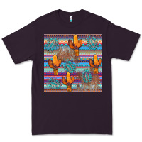 Plum cactus gemstone seamless Premium Tee - AdoDesignShop