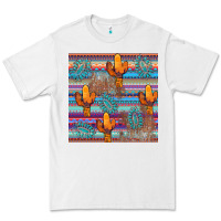 White cactus gemstone seamless Premium Tee - AdoDesignShop
