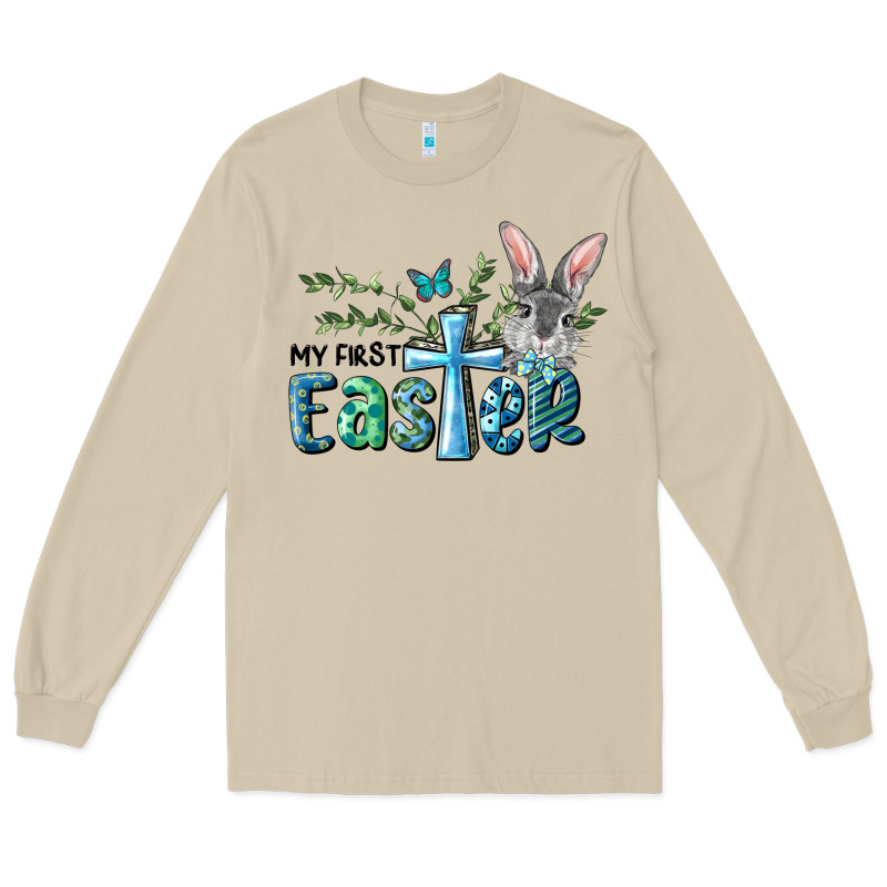 My First Easter Bunny Boy Long Sleeve Tee by RanaPortraitStore | Teevron