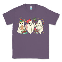 Lavender Christmas ghosts Classic Tee - MaliasSmallBusiness