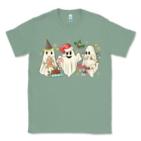 Sage Christmas ghosts Classic Tee - MaliasSmallBusiness