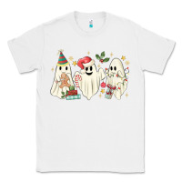 White Christmas ghosts Classic Tee - MaliasSmallBusiness