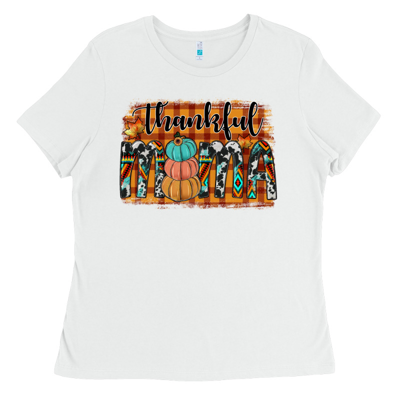 Thankful Mama Ladies Tee by JahusDesignShop | Teevron