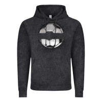 Vintage Black custom soccer Vintage Hoodie - MaliasSmallBusiness