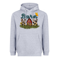 Heather Grey Barn mom sunflower mother's day Heavyweight Hoodie - HowdyJamesFarm