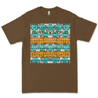 Cacao aztec cowhide seamless Premium Tee - AdoDesignShop