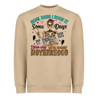 Mushroom some days i rock it some days it rocks me either w Heavyweight Sweatshirt - Artiststas