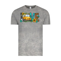 Cloud Rock school bus love Vintage Tee - NancyCooperArtShop