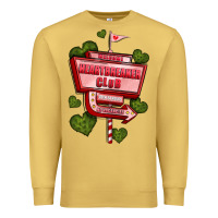 Antique Gold heartbreaker club olivia Premium Sweatshirt - OliviaCreatesArt