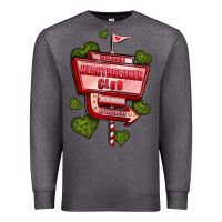 Charcoal Heather heartbreaker club olivia Premium Sweatshirt - OliviaCreatesArt