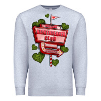 Heather Grey heartbreaker club olivia Premium Sweatshirt - OliviaCreatesArt