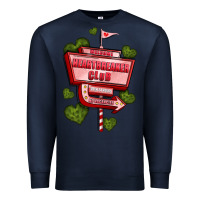 Navy heartbreaker club olivia Premium Sweatshirt - OliviaCreatesArt