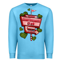 Ocean Blue heartbreaker club olivia Premium Sweatshirt - OliviaCreatesArt