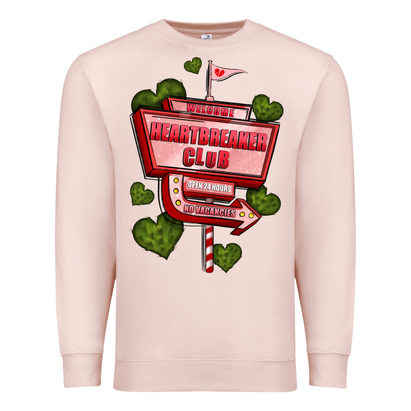 Heartbreaker Club Olivia Premium Sweatshirt by OliviaCreatesArt | Teevron