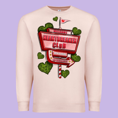 Heartbreaker Club Olivia Premium Sweatshirt Designed By Oliviacreatesart