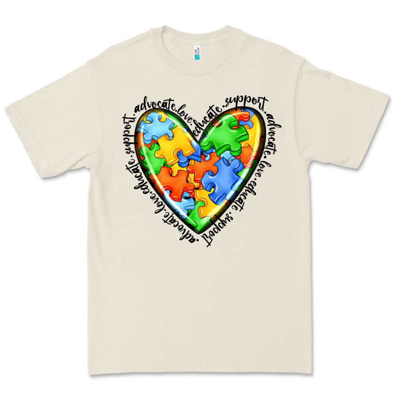 Autism Heart Premium Tee by JahusDesignShop | Teevron
