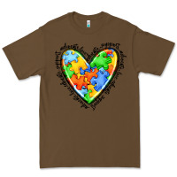 Cacao autism heart Premium Tee - JahusDesignShop