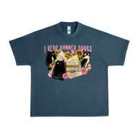 Midnight Navy ı read banned books Urban Heavy Tee - MaliasSmallBusiness