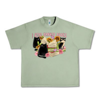 Oil Green ı read banned books Urban Heavy Tee - MaliasSmallBusiness