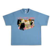 Pebble Blue ı read banned books Urban Heavy Tee - MaliasSmallBusiness