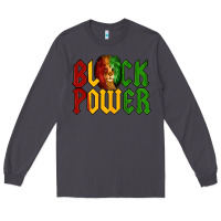 Smoke Juneteenth Lion King Black Power Long Sleeve Tee - LillyAllenDesigns