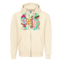 Sandshell pet groomer Zipper Hoodie - TumblerDesignByShophia