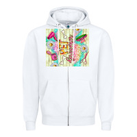 White pet groomer Zipper Hoodie - TumblerDesignByShophia
