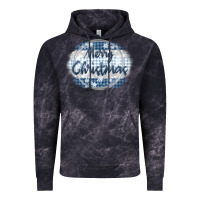 Cloud Black merry christmas blue Vintage Hoodie - MaliasSmallBusiness