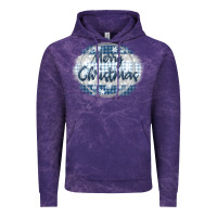 Cloud Purple merry christmas blue Vintage Hoodie - MaliasSmallBusiness