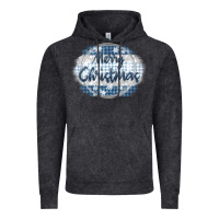 Vintage Black merry christmas blue Vintage Hoodie - MaliasSmallBusiness