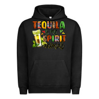 Pigment Black tequila is my spirit animal Urban Hoodie - LillyAllenDesigns
