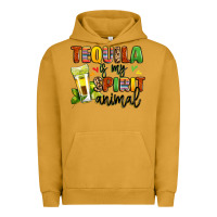 Pigment Peanut Butter tequila is my spirit animal Urban Hoodie - LillyAllenDesigns