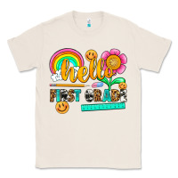 Natural hello first grade Classic Tee - NancyCooperArtShop