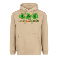 Mushroom St. Patrick's Day lucky and blessed Heavyweight Hoodie - HowdyJamesFarm