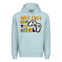 Blue Mist game over back to school Premium Hoodie - CowGirlArtShop