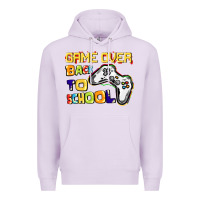 Lilac game over back to school Premium Hoodie - CowGirlArtShop