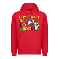 Red game over back to school Premium Hoodie - CowGirlArtShop