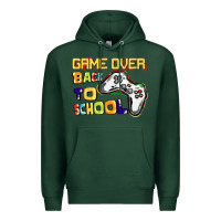 Sports Green game over back to school Premium Hoodie - CowGirlArtShop