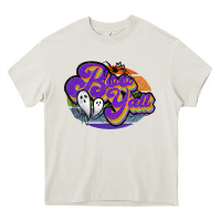 Cream boo y'all Heavy Core Tee - JahusDesignShop