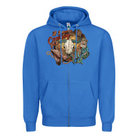 True Royal Cowboy wild and free western Zipper Hoodie - HowdyJamesFarm