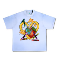 Grape Ice heart pencil Urban Heavy Tee - NancyCooperArtShop