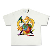 Pistachio heart pencil Urban Heavy Tee - NancyCooperArtShop