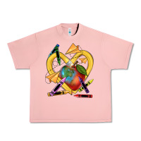 Salmon heart pencil Urban Heavy Tee - NancyCooperArtShop